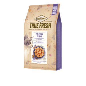 קרנילאב TF מזון לחתולים בוגרים על בסיס דגים 48 קג Carnilove True Fresh Cat Fish