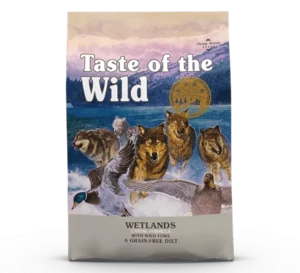 אוכל לכלבים ללא דגנים - טייסט אוף דה ווילד ברווז - 12.2 ק"ג