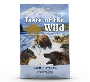 אוכל לכלבים: טייסט אוף דה ווילד סלמון - מזון המתאים לכלבים אלרגיים - 12.2 ק"ג