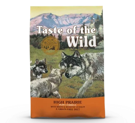 מזון ללא דגנים לגורי כלבים - טייסט אוף דה ווילד ביזון - 2 ק"ג