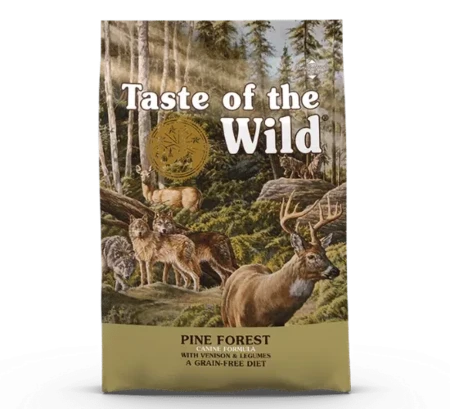 מזון ללא דגנים לכלבים - טייסט אוף דה ווילד פורסט - 2 ק"ג