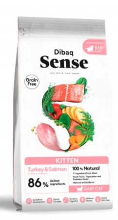 דיבאק סנס חתול - הודו וסלמון - 6 ק"ג