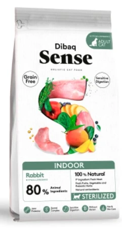 דיבאק סנס חתול - ארנב - 6 ק"ג